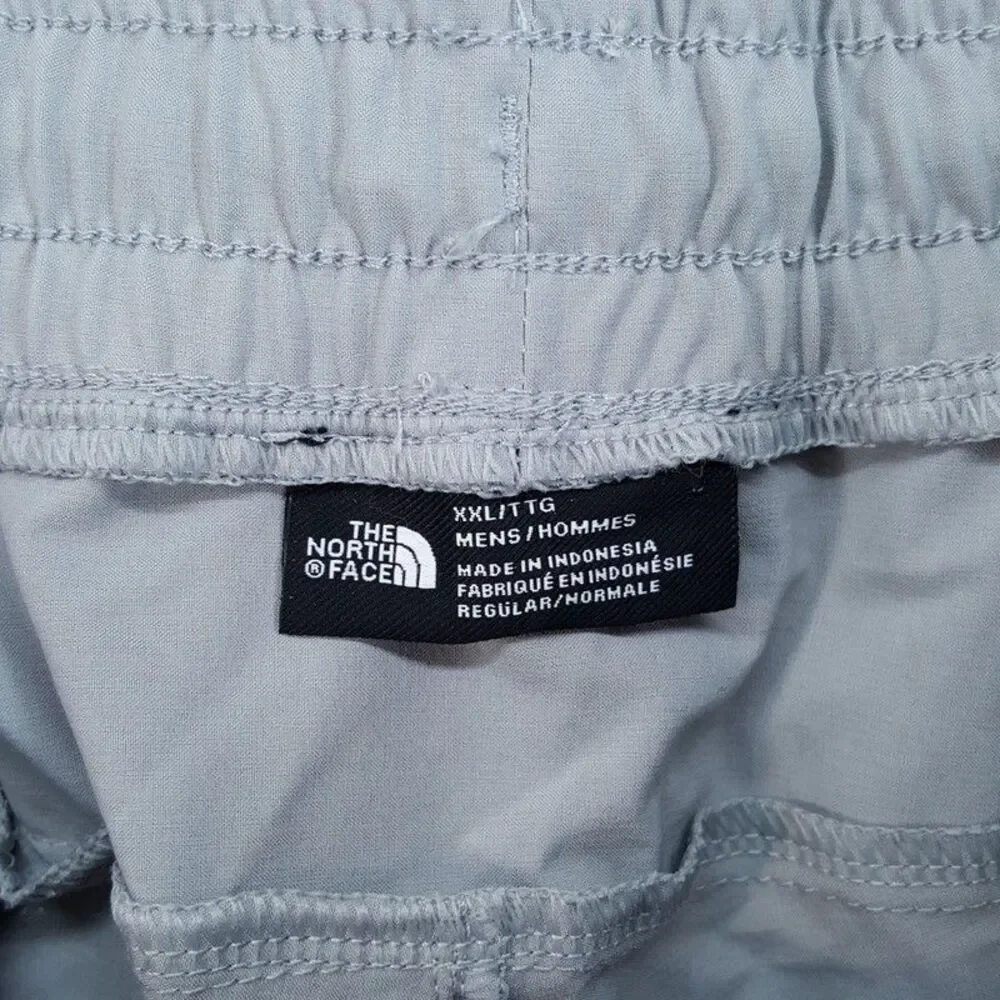 THE NORTH FACE Track Pants Mens XXL Grey Tapered Leg Windbreaker WANDER